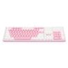 Redragon K623-P1B Hades X Wired Mechanical Keyboard in pink and white, Blue Switch [K623-P1B]