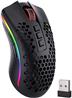 Redragon M808 Storm Pro Wireless Gaming Mouse, RGB Honeycomb Form - 16,000 DPI Optical Sensor - 7 Programmable Buttons - Precis