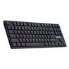 Redragon K539RGB 2.4G Wireless/ Bluetooth/ Wired TKL gaming keyboard black, Low-profile mechanical switches，Brown Switch，RGB ba