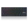 Redragon K539RGB 2.4G Wireless/ Bluetooth/ Wired TKL gaming keyboard black, Low-profile mechanical switches，Brown Switch，RGB ba