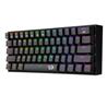 Redragon K530 Pro-blue switch, 60% Wireless RGB Mechanical Keyboard, hot-swappable | Bluetooth | 2.4Ghz | Wired 3-Mode | 61 Key