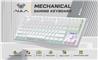 AULA F3032 TKL White Mechanical Gaming Keyboard Brown Switch(Open Box)