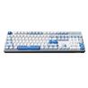 Durgod K610W Corona Wireless Blutooth 3-mode Win/Mac Mechanical Keyboard 104 Key White Backlit Kailh Silent Red Switch