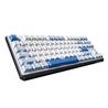 Durgod K620W Corona Wireless Blutooth 3-mode Win/Mac Mechanical Keyboard 87 Key White Backlit Kailh Speed Sliver Switch