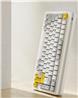 DAREU A81 Wired Gasket Structure 75% Mechanical Keyboard White Backlight Customized Sky V3 Switch White-yellow