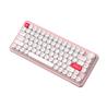 DAREU Z82 Tri-mode 2.4G Wireless/Bluetooth Mechanical Keyboard Customized Silence Linear Switch Scroll Knob White Backlight ...