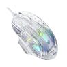 Aula S80 Wired Transparent Gaming Mouse with RGB Backlighting,7200DPI(Open Box)