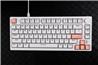 DAREU EK75-W Wired Rainbow Backlight Mechanical Keyboard with Linear Switches,White