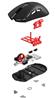DAREU A950 WING BLACK 3-Mode 8000Hz 30000DPI 35g Gaming Mouse