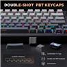 Yunzii B75 Wired RGB Black Gaming Keyboard Pre-lubed Tactile Switch