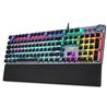 AULA F2088 Typewriter Style Mechanical Gaming Keyboard Blue Switches