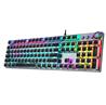 AULA F2088 Typewriter Style Mechanical Gaming Keyboard Blue Switches
