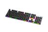iCAN 108 Key Tri-Mode RGB Gaming Keyboard with Multimedia Control(Open Box)