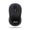 Souris de bureau sans fil iCAN noire 2,4 GHz/Bluetooth, 1 600 DPI, 6 boutons
