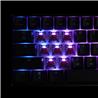 Clavier de jeu mécanique filaire RGB iCAN 60 % noir, commutateur rouge linéaire