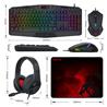 Redragon S101-BA-3 Gaming Combo (M601 Gaming Mouse + K503 Gaming Keyboard + H130 Gaming Headset + P015 Gaming Mouse Pad)