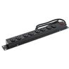 iCAN 8 Outlets Metal Power Strip with Wall Mount Design and 3ft Cord(Open Box)