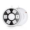 iCAN 5 Outlets 2 USB-A UFO Surge Protector with 5ft Cord