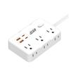 iCAN 6 QT660-CU 6 Outlets Surge Protector with 2 USB-A and 2 USB-C(Open Box)