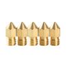 0.4mm Nozzle Kit, Nozzle_D6×d0.4×H13_brass_5PCS, Ender-3 V2/Ender-5 Pro/Ender-5 plus/Ender-6/Ender-3/Ender-3 Pro/Sermoon D1_/En