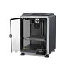 Creality K1C Speedy FDM 3D Printer, 220x220x250mm Print Size, Silver Gray