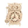 ROKR 3D Wooden Puzzle,Owl Clock,Perfect Gift Collection,DIY Enthusiast