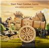 ROKR 3D Wooden Puzzle,Wheeled Siege Artillery Epic War Series