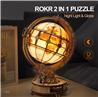 ROKR 3D Wooden Puzzle,Luminous Globe,Perfect Gift Collection