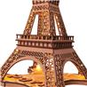 ROKR 3D Wooden Puzzle,Night of the Eiffel Tower Puzzle,Christmas Gift