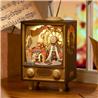 ROKR 3D Wooden Puzzle,Sunset Carnival Music Box,Amusement-Park-Themed