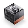 JONSBO V12 BLACK Micro ATX Mid Tower PC Case， 4x ARGB Fans Included(Open Box)