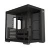 Armoury C708 Tempered Glass Mid-tower, Black(Open Box)