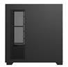 DarkFlash DF5000BS Mesh Boîtier d'ordinateur ATX, Compatible avec carte mère de connexion arrière, Noir