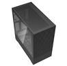 DarkFlash DF5000BS Mesh Boîtier d'ordinateur ATX, Compatible avec carte mère de connexion arrière, Noir