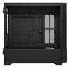 DarkFlash DK415M Mesh Boîtier d'ordinateur mATX, 2x Ventilateurs ARVB inclus, Noir