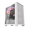 DarkFlash DRX70 Mesh ATX PC Case, 4x ARGB Fans Included, White