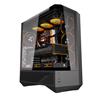 DarkFlash DY460 Luxury ATX PC Case, 4x ARGB Fans Included, Black