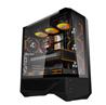 DarkFlash DY460 Luxury ATX PC Case, 4x ARGB Fans Included, Black