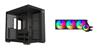 Armoury C708 Tempered Glass Mid-tower, Black+PCCOOLER CPS DA360 PRO ARGB CPU Liquid Cooler