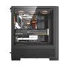 DarkFlash AIR Nova E-ATX PC Case,3x fans inclus  noir