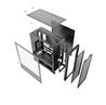 DarkFlash AIR Nova E-ATX PC Case,3x fans inclus  noir