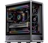 JONSBO - D401 Black ATX Gaming PC Case, prend en charge le double refr