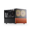 JONSBO V12 BLACK Micro ATX Mid Tower PC Case， 4x ARGB Fans Included(Open Box)