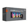 PCCOOLER CPS GT360M ARGB Display AIO CPU Liquid Cooler, 300W TDP