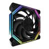 DarkFlash INF34R A-RGB Cooling Fan, Reverse Airflow, 1 Pack, Black
