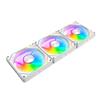DarkFlash Gauss G24 ARGB Fan, 3 Pack, White