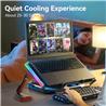 ICAN Gaming Laptop Cooling Pad with 8 Cooling Fans, for Laptop 15-17.3