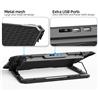 ICAN  Laptop Cooling Pad with 6 Cooling Fans,for Laptop 15-1 K21