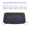 ICAN Small Size Laptop Cooling Pad with 2 Cooling Fans,Below 15.6 Lnch
