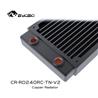 Radiateur Bykski série RC 240 mm x 30 mm, 120 mm x 2, double ventilateur